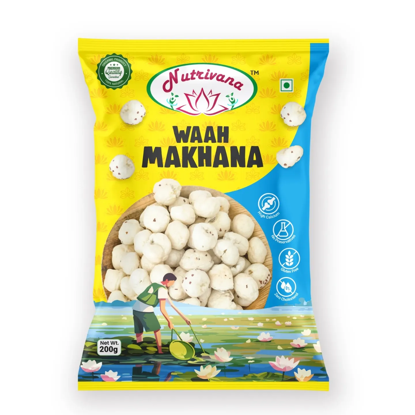 [200 grams] Nutrivana Waah Makhana 200g
